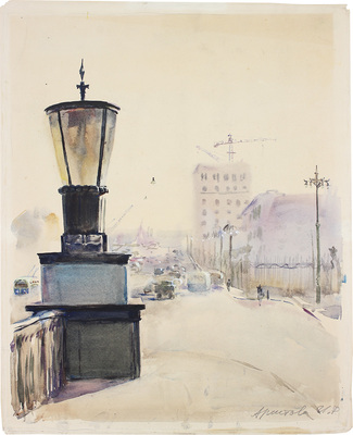 Аристова Ирина Фёдоровна. Утро в Москве 